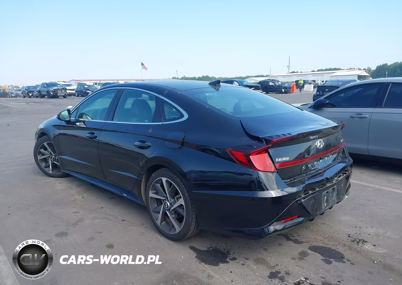 2021 Hyundai Sonata Sel Plus VIN:5NPEJ4J23MH062866 - 3