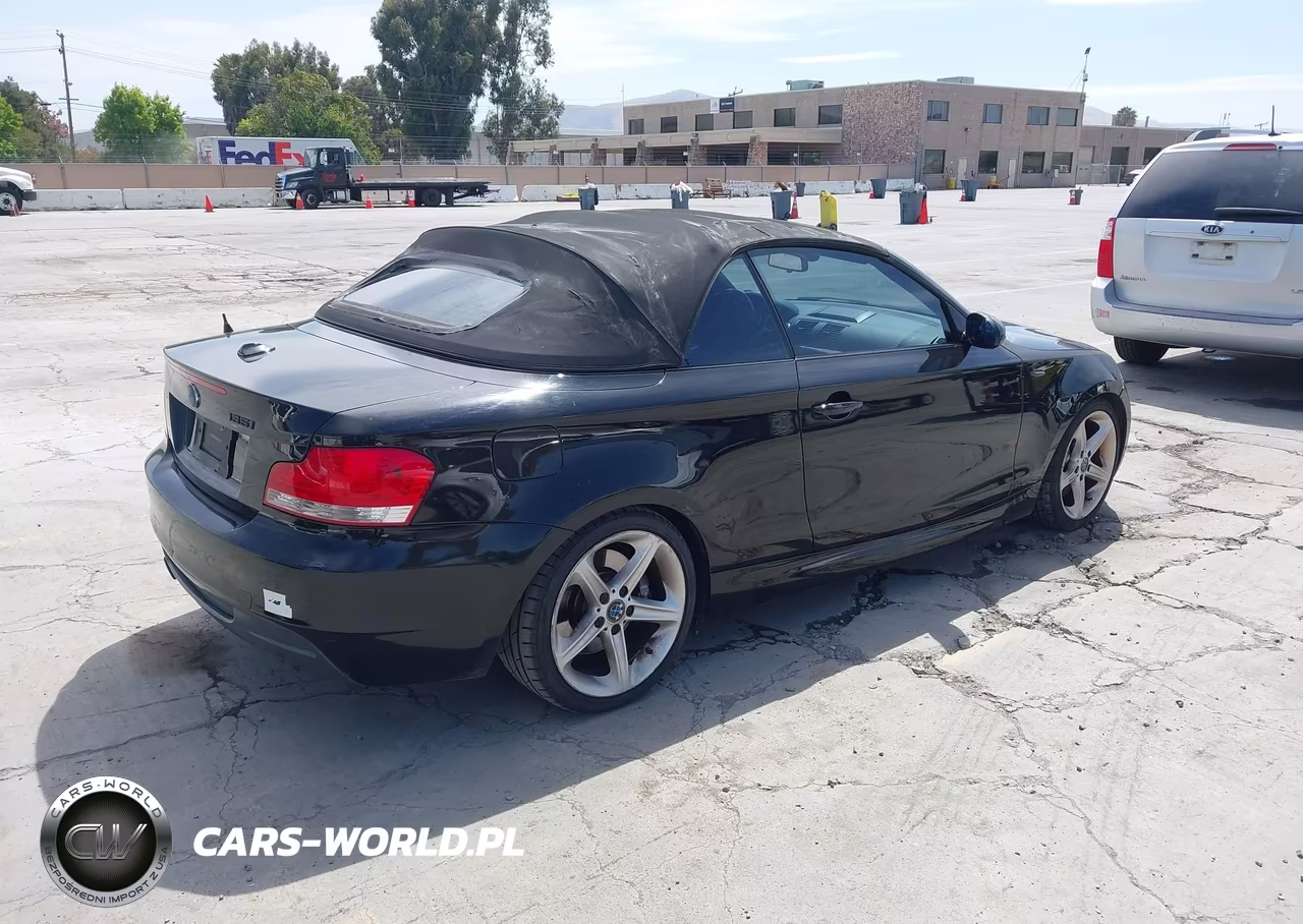 2008 BMW 135I VIN:WBAUN93578VF55346 - 4