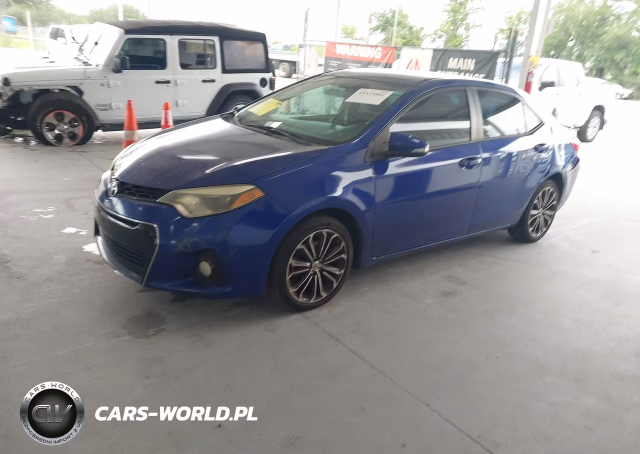 2015 Toyota Corolla S Plus VIN:2T1BURHE9FC263295 - 2
