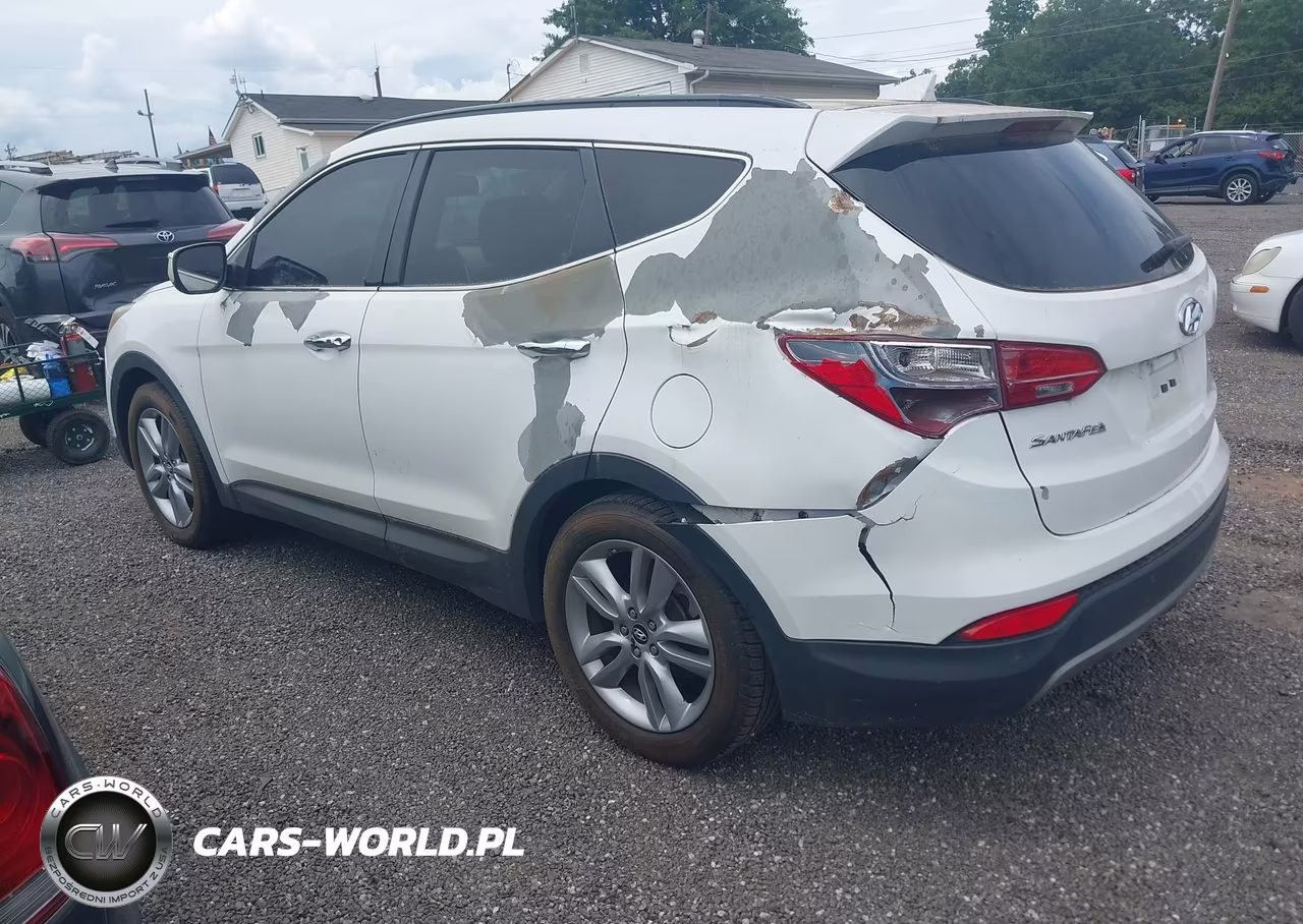 2014 Hyundai Santa Fe Sport 2.0L Turbo VIN:5XYZU3LA1EG156583 - 3