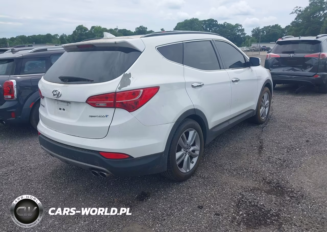 2014 Hyundai Santa Fe Sport 2.0L Turbo VIN:5XYZU3LA1EG156583 - 4