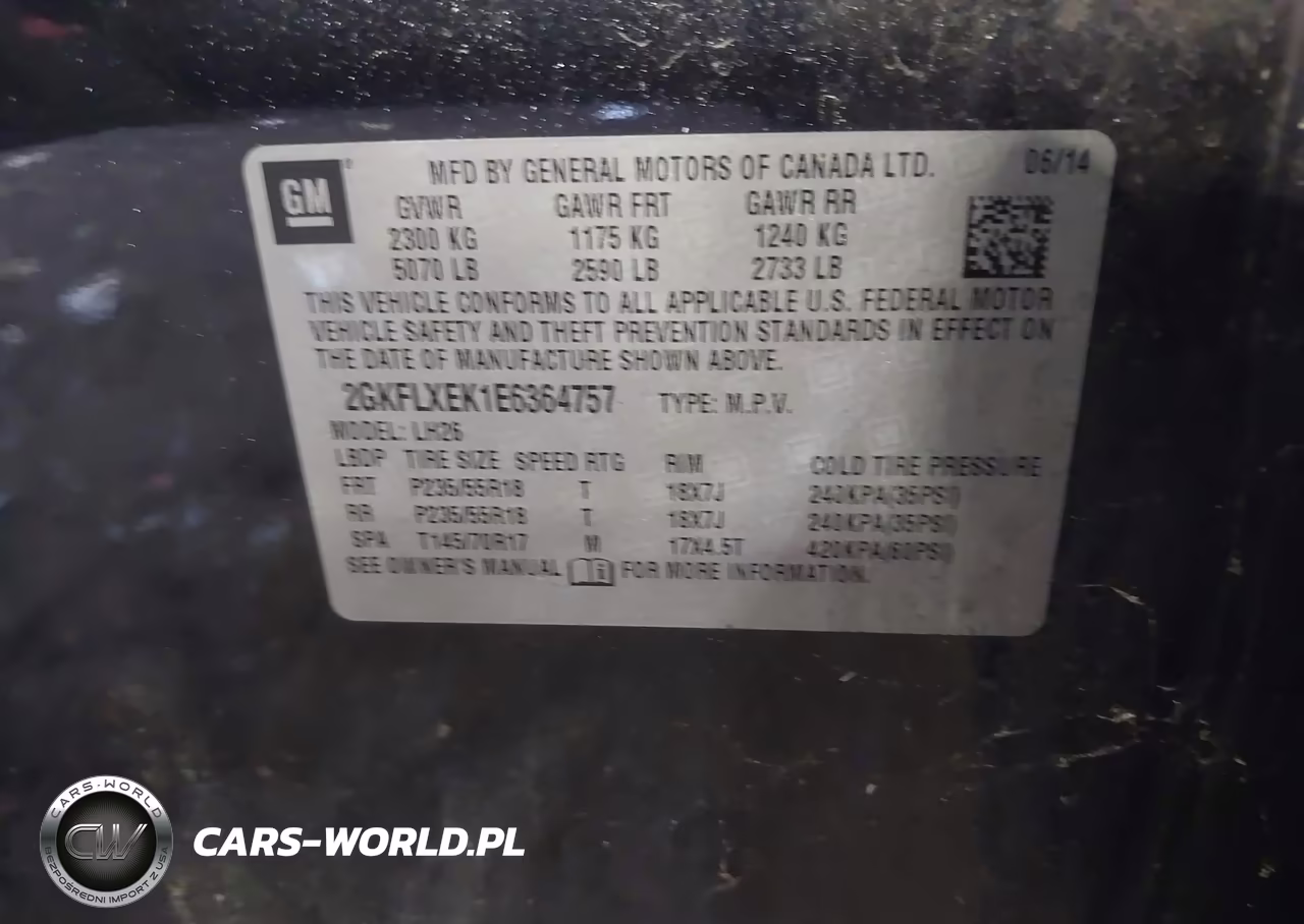 2014 GMC Terrain Slt-1 VIN:2GKFLXEK1E6364757 - 9