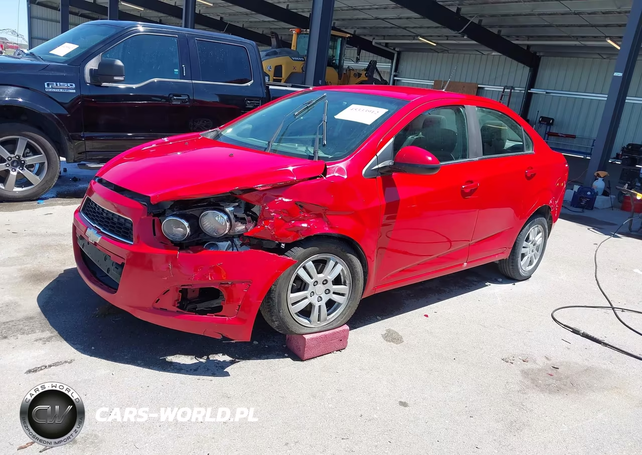 2012 Chevrolet Sonic 2Lt VIN:1G1JC5SH8C4214266 - 2