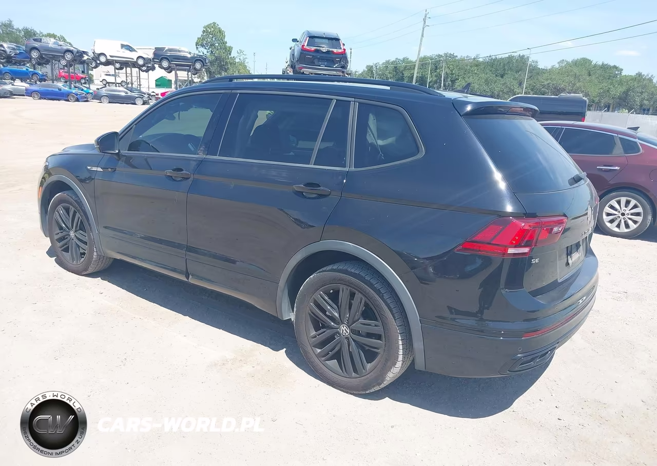 2022 Volkswagen Tiguan 2.0T Se R-Line Black VIN:3VVCB7AX7NM097294 - 3