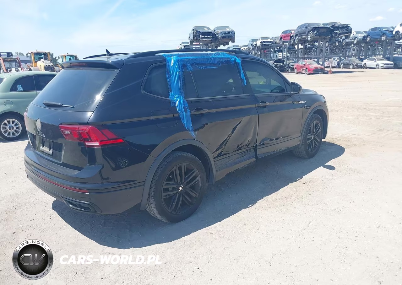 2022 Volkswagen Tiguan 2.0T Se R-Line Black VIN:3VVCB7AX7NM097294 - 4