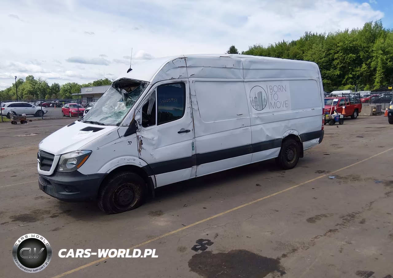 2017 Mercedes-Benz Sprinter 2500 High Roof V6 VIN:WD3PE8CD7HP529651 - 2