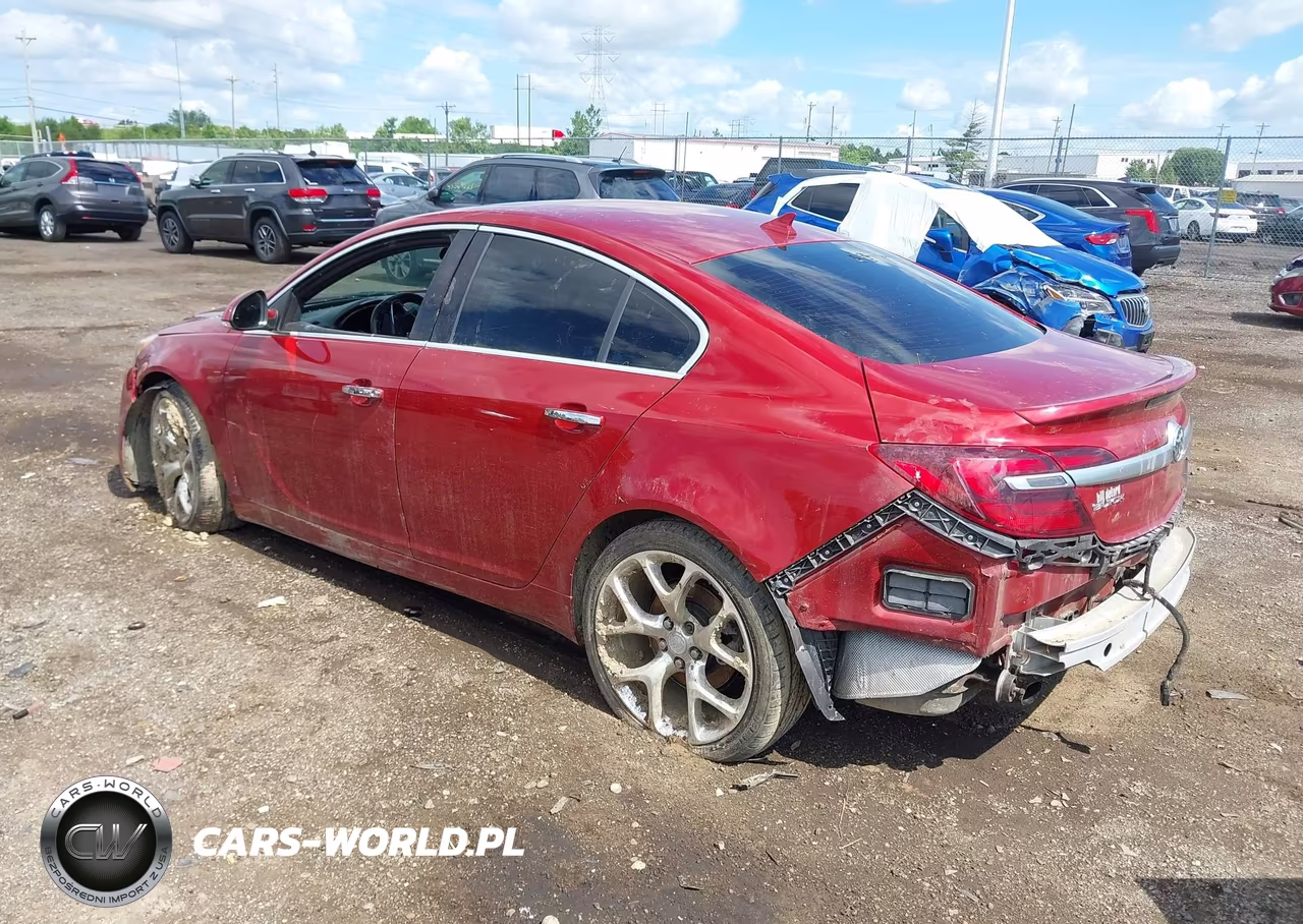 2014 Buick Regal Gs VIN:2G4GT5GXXE9244396 - 3