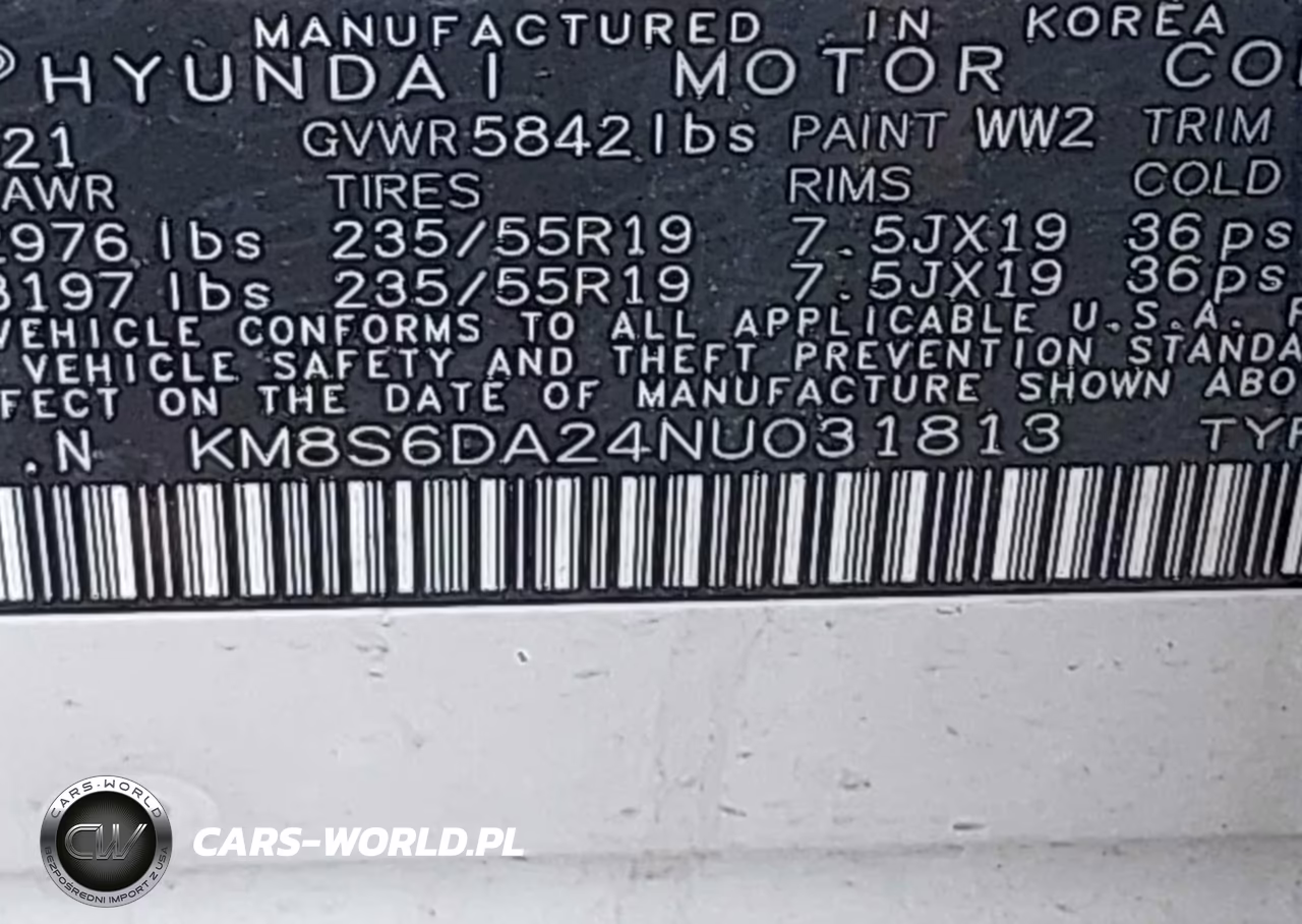 2022 Hyundai Santa Fe Plug-In Hybrid Sel Convenience VIN:KM8S6DA24NU031813 - 9
