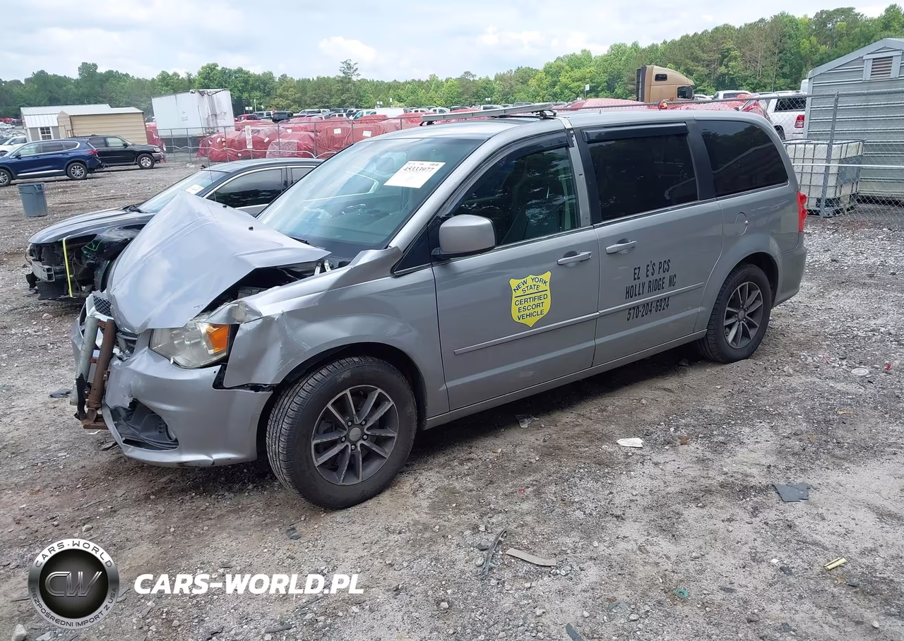 2017 Dodge Grand Caravan Sxt VIN:2C4RDGCG2HR600131 - 2