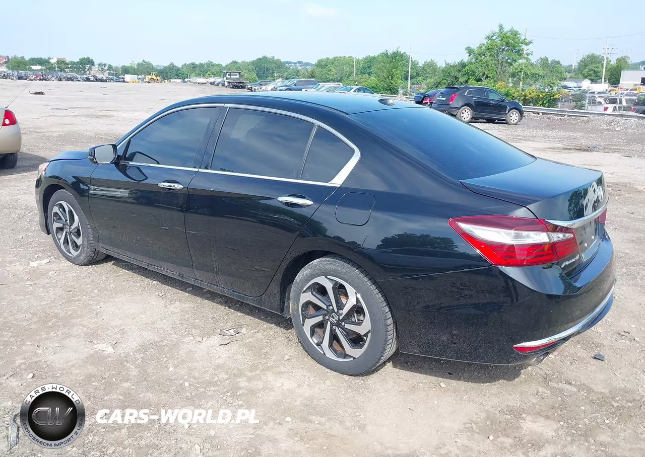 2016 Honda Accord Ex-L V-6 VIN:1HGCR3F08GA001754 - 3