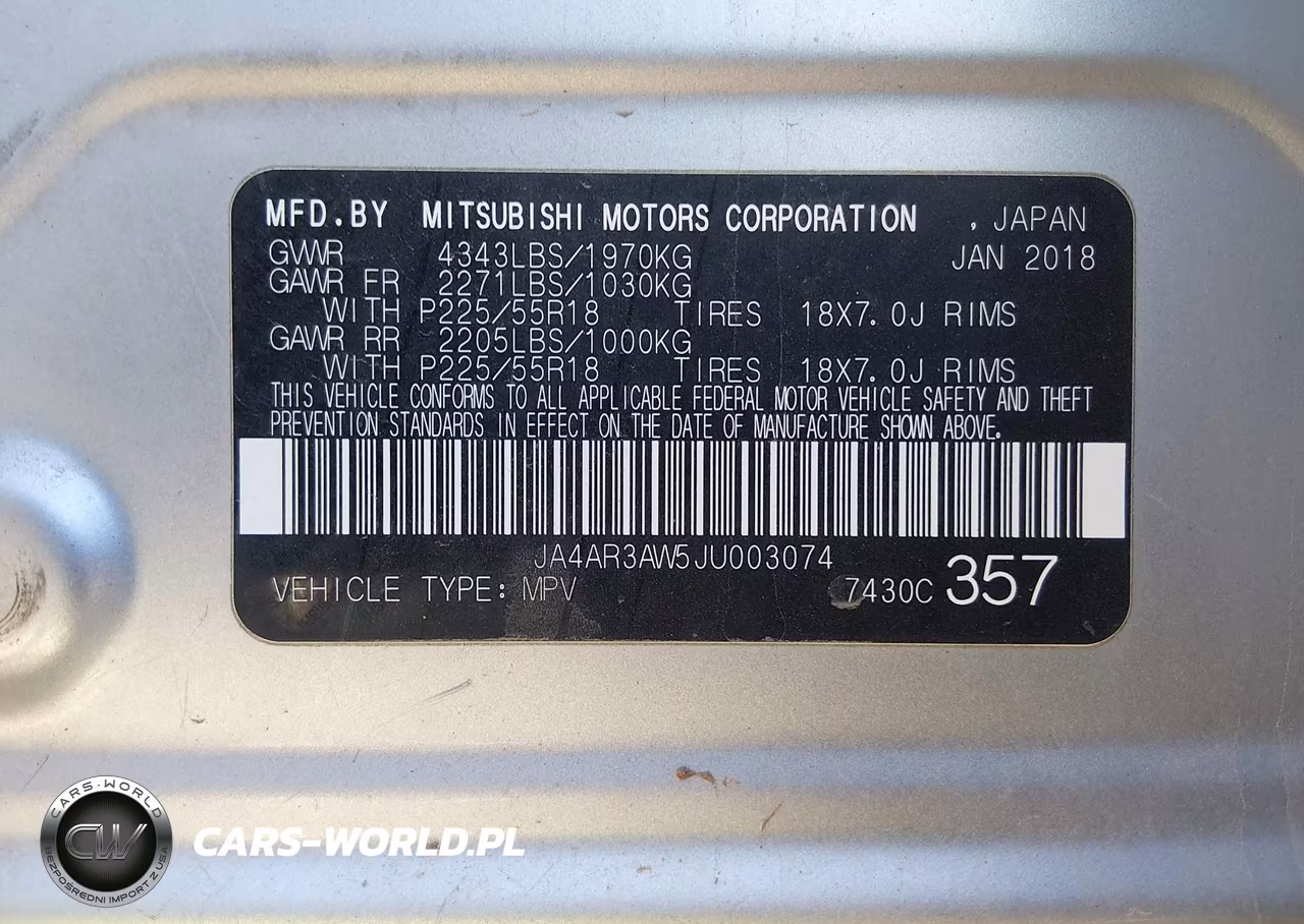 2018 Mitsubishi Outlander Sport 2.4 Se VIN:JA4AR3AW5JU003074 - 9