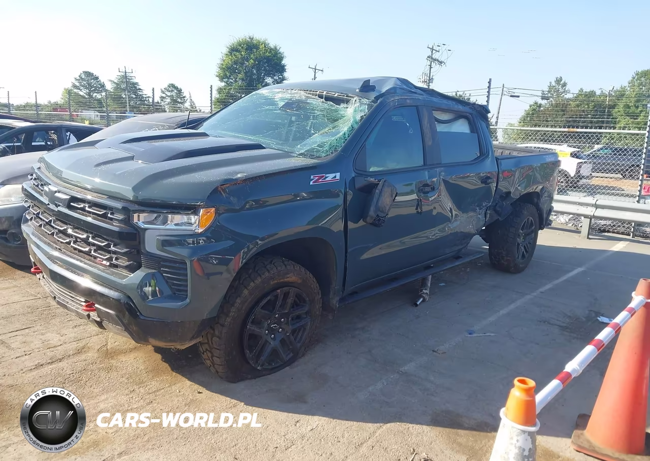 2025 Chevrolet Silverado 1500 4Wd Short Bed Lt Trail Boss VIN:3GCUKFEDXSG171556 - 2