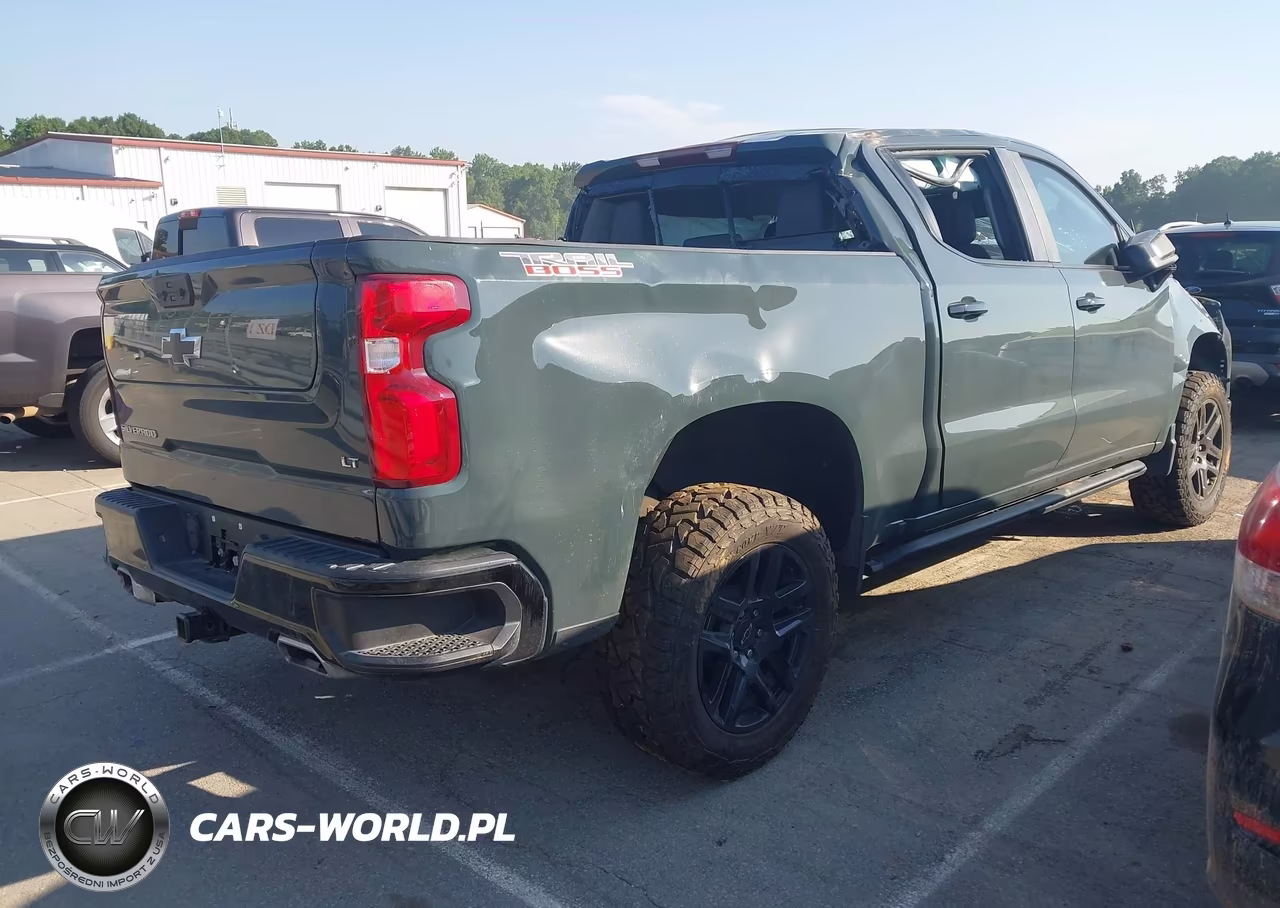 2025 Chevrolet Silverado 1500 4Wd Short Bed Lt Trail Boss VIN:3GCUKFEDXSG171556 - 4