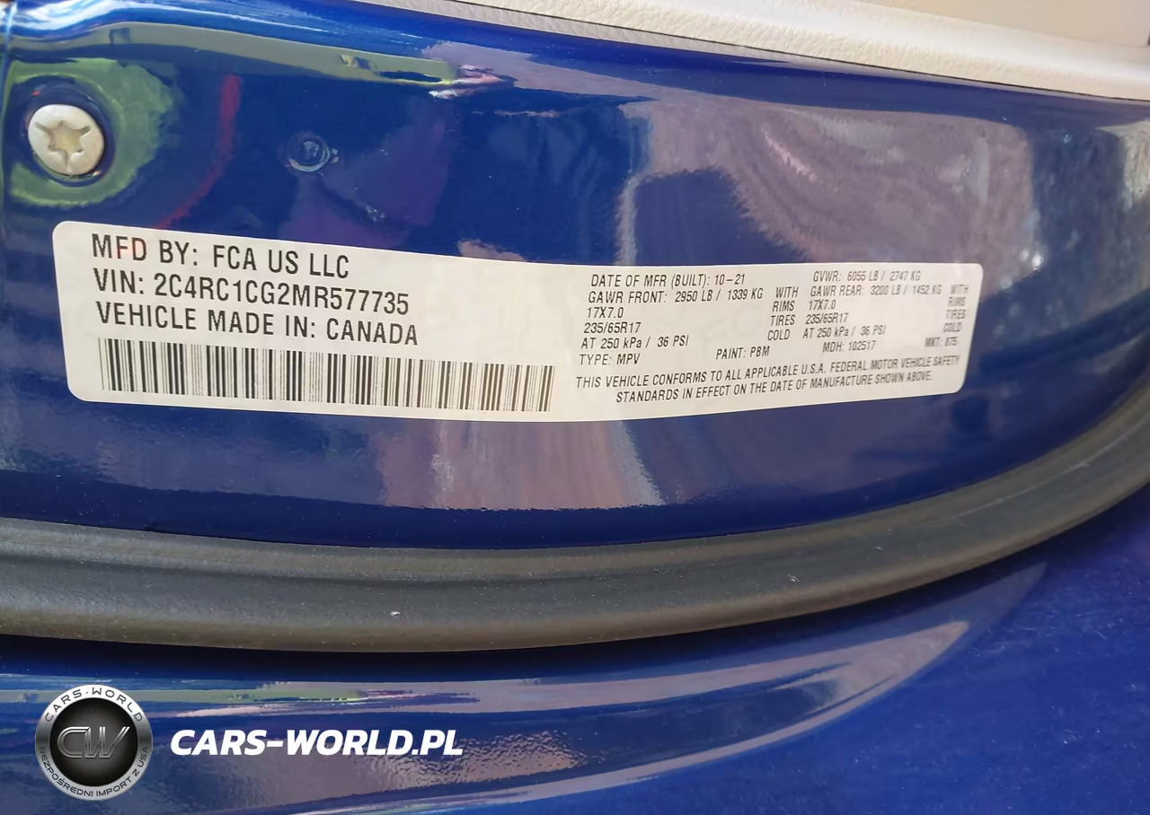 2021 Chrysler Voyager Lx VIN:2C4RC1CG2MR577735 - 9