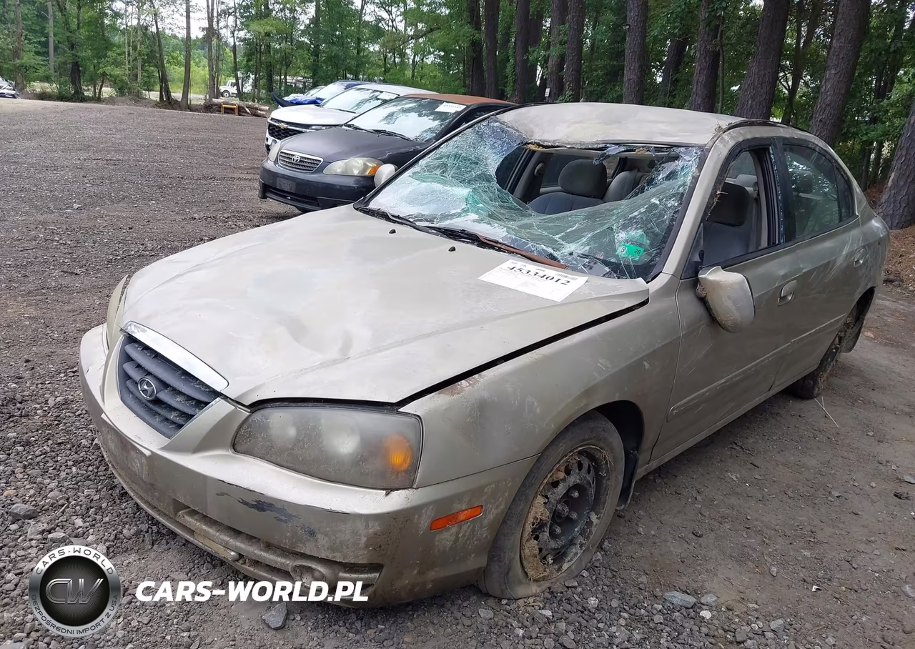 2005 Hyundai Elantra Gls-Gt VIN:KMHDN46D65U063880 - 2