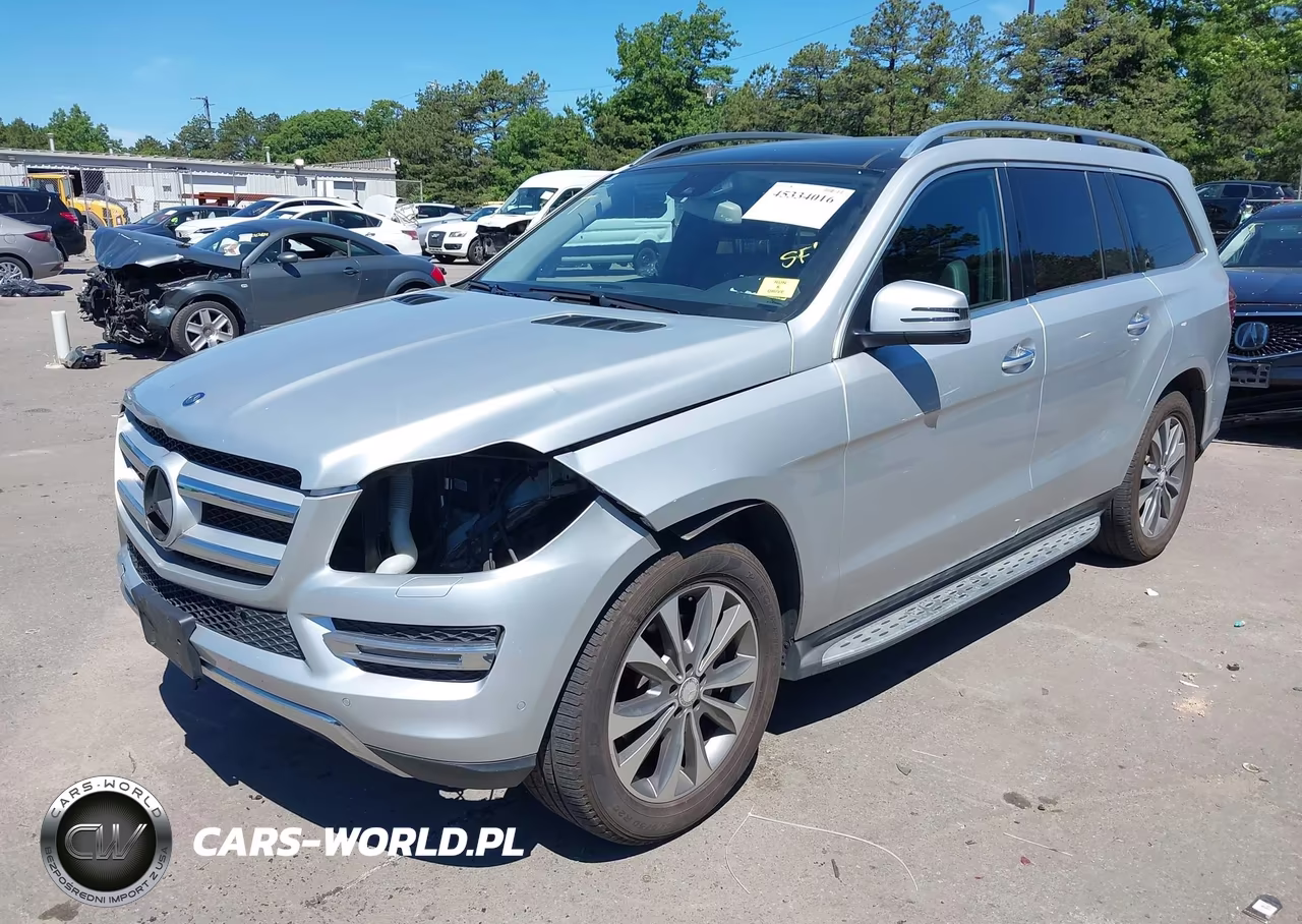 2015 Mercedes-Benz Gl 450 4Matic VIN:4JGDF6EE6FA545707 - 2