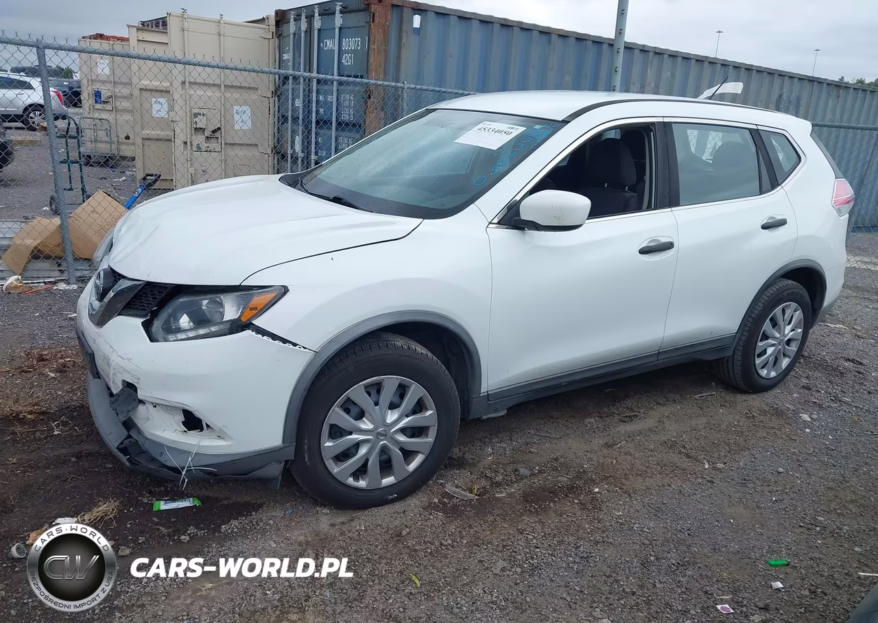 2016 Nissan Rogue S-Sl-Sv VIN:KNMAT2MT7GP699687 - 2