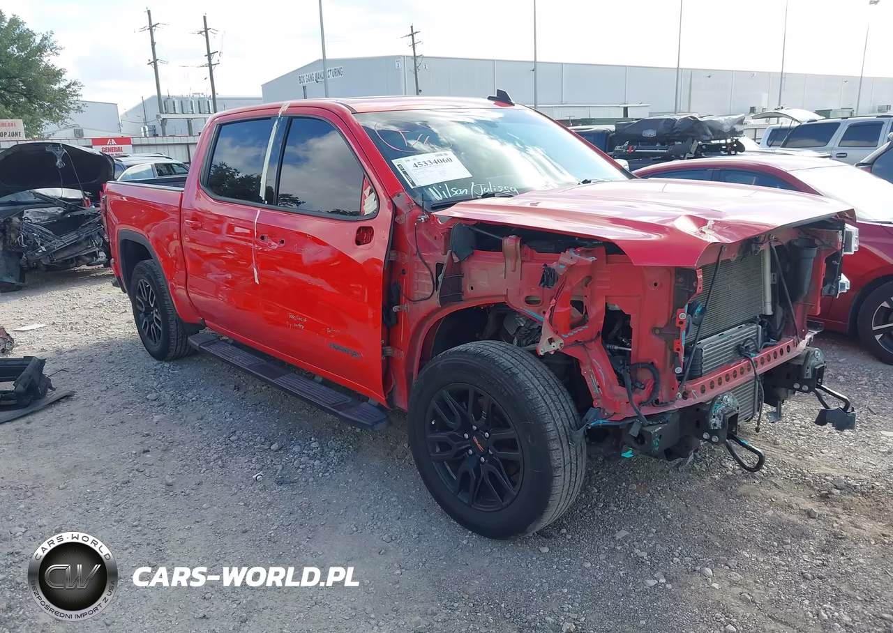 2020 GMC Sierra 1500 2Wd Short Box Elevation