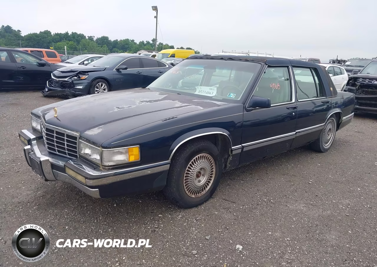 1993 Cadillac Deville VIN:1G6CD53B7P4290075 - 2