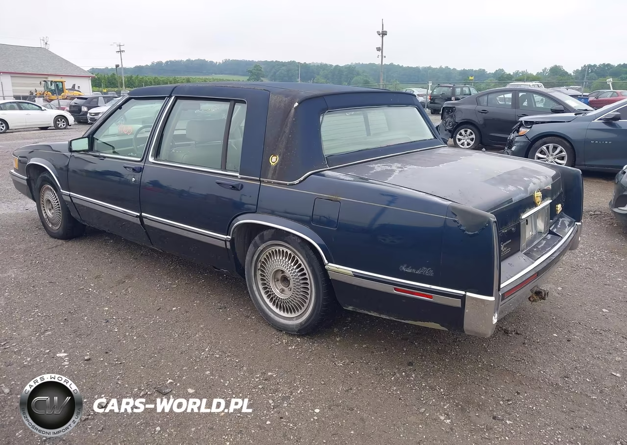 1993 Cadillac Deville VIN:1G6CD53B7P4290075 - 3