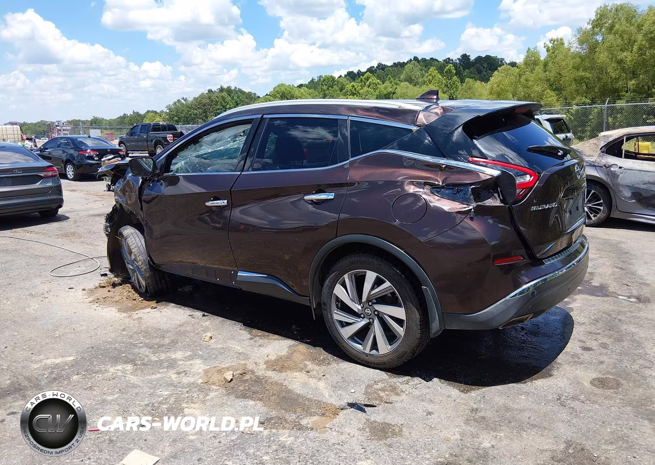 2019 Nissan Murano Sl VIN:5N1AZ2MJ7KN166977 - 3