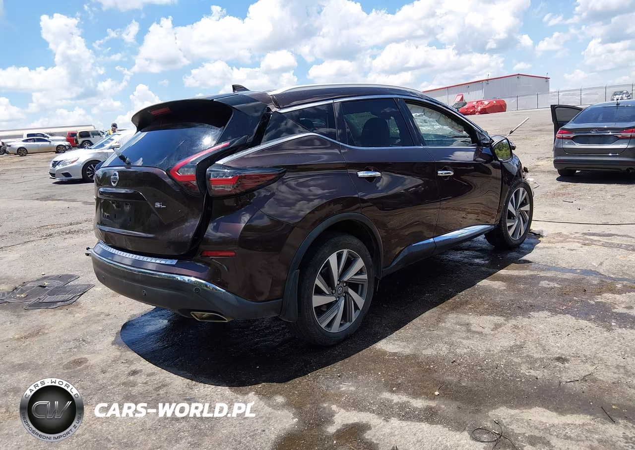 2019 Nissan Murano Sl VIN:5N1AZ2MJ7KN166977 - 4