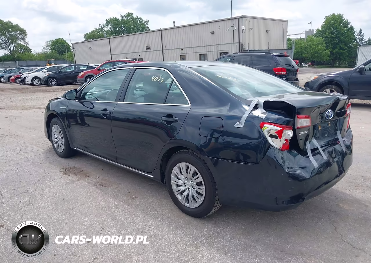 2014 Toyota Camry Hybrid Le VIN:4T1BD1FKXEU137986 - 3