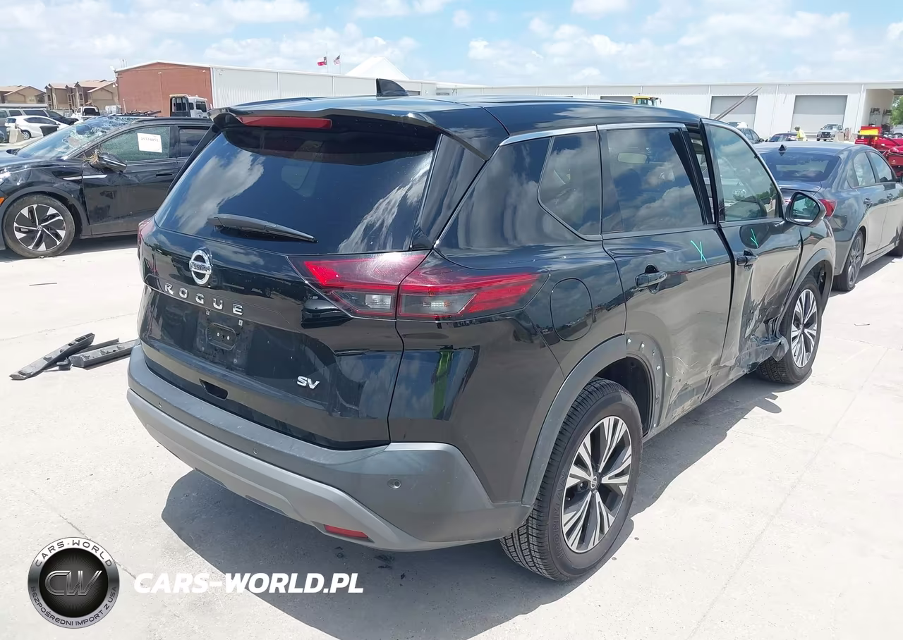 2021 Nissan Rogue Sv Fwd VIN:5N1AT3BA1MC735802 - 4