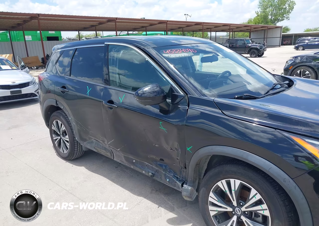 2021 Nissan Rogue Sv Fwd VIN:5N1AT3BA1MC735802 - 6