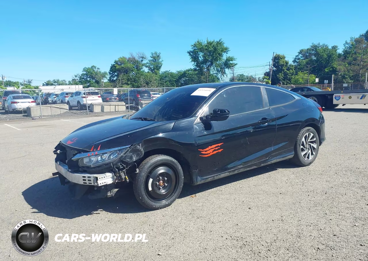2018 Honda Civic Lx-P VIN:2HGFC4B00JH300125 - 2