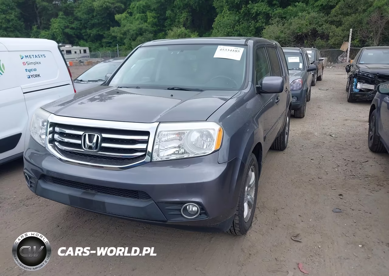 2015 Honda Pilot Ex-L VIN:5FNYF4H59FB014563 - 2