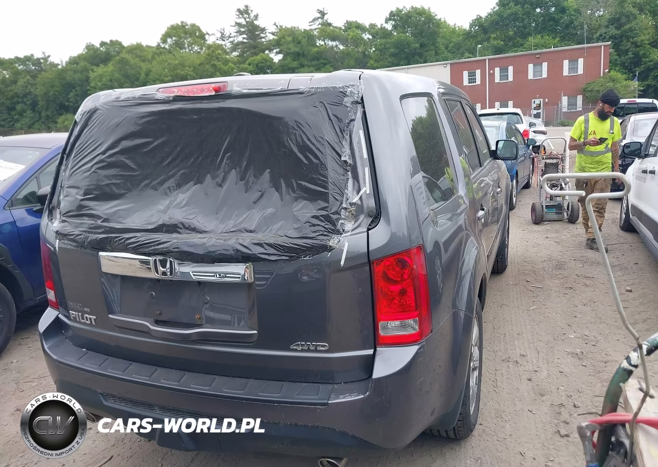 2015 Honda Pilot Ex-L VIN:5FNYF4H59FB014563 - 4