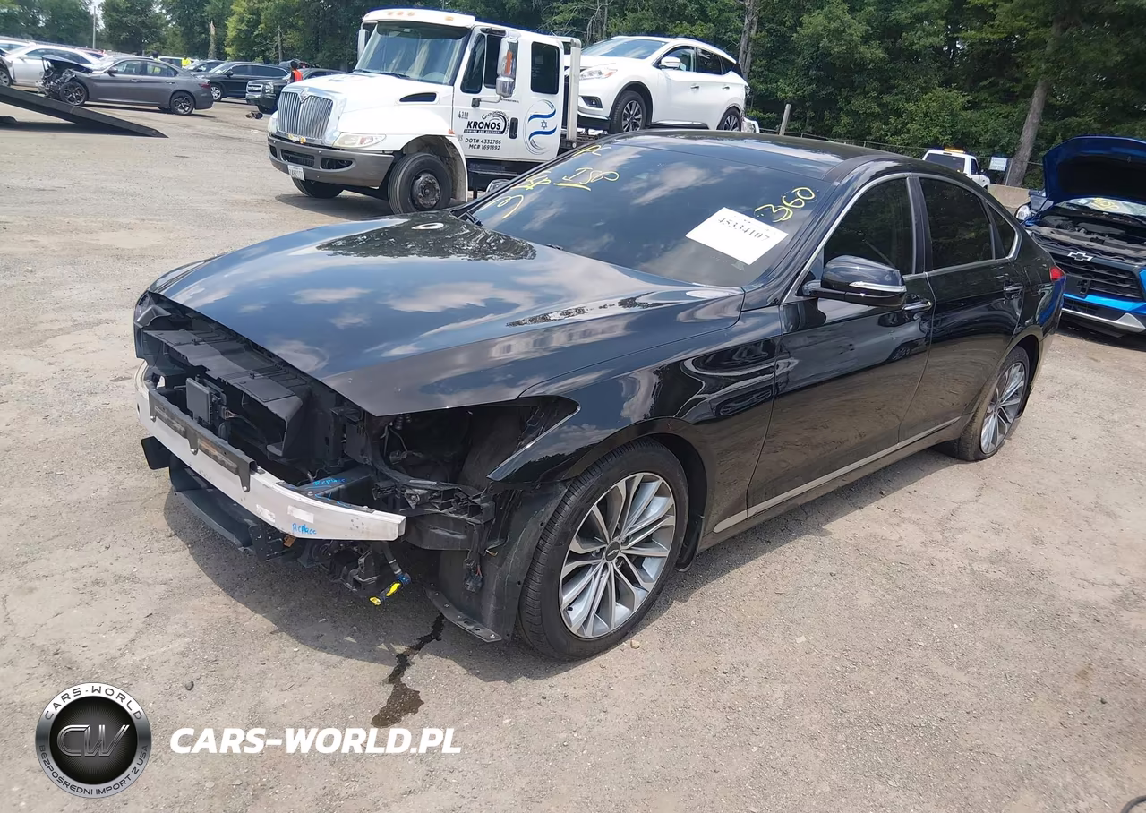 2017 Genesis G80 3.8 VIN:KMHGN4JE5HU210255 - 2