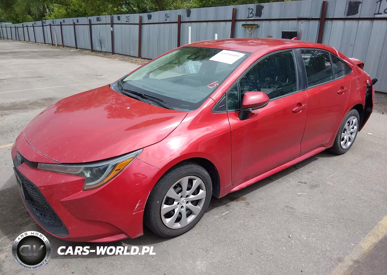 2020 Toyota Corolla Le VIN:5YFEPRAEXLP145248 - 2