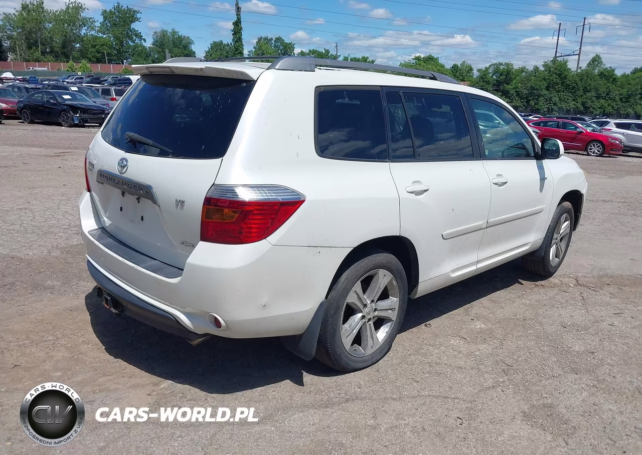 2008 Toyota Highlander Sport VIN:JTEES43A682074482 - 4