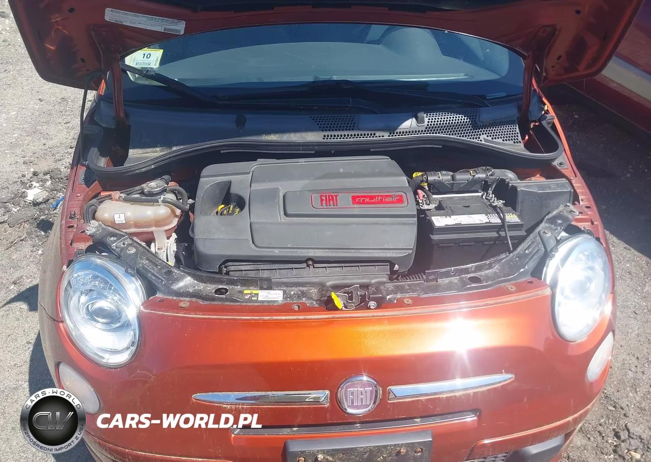 2012 Fiat 500 Pop VIN:3C3CFFAR8CT370121 - 10