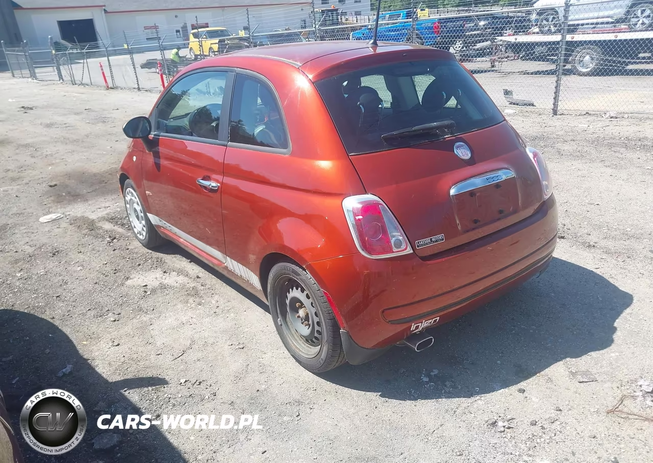2012 Fiat 500 Pop VIN:3C3CFFAR8CT370121 - 3