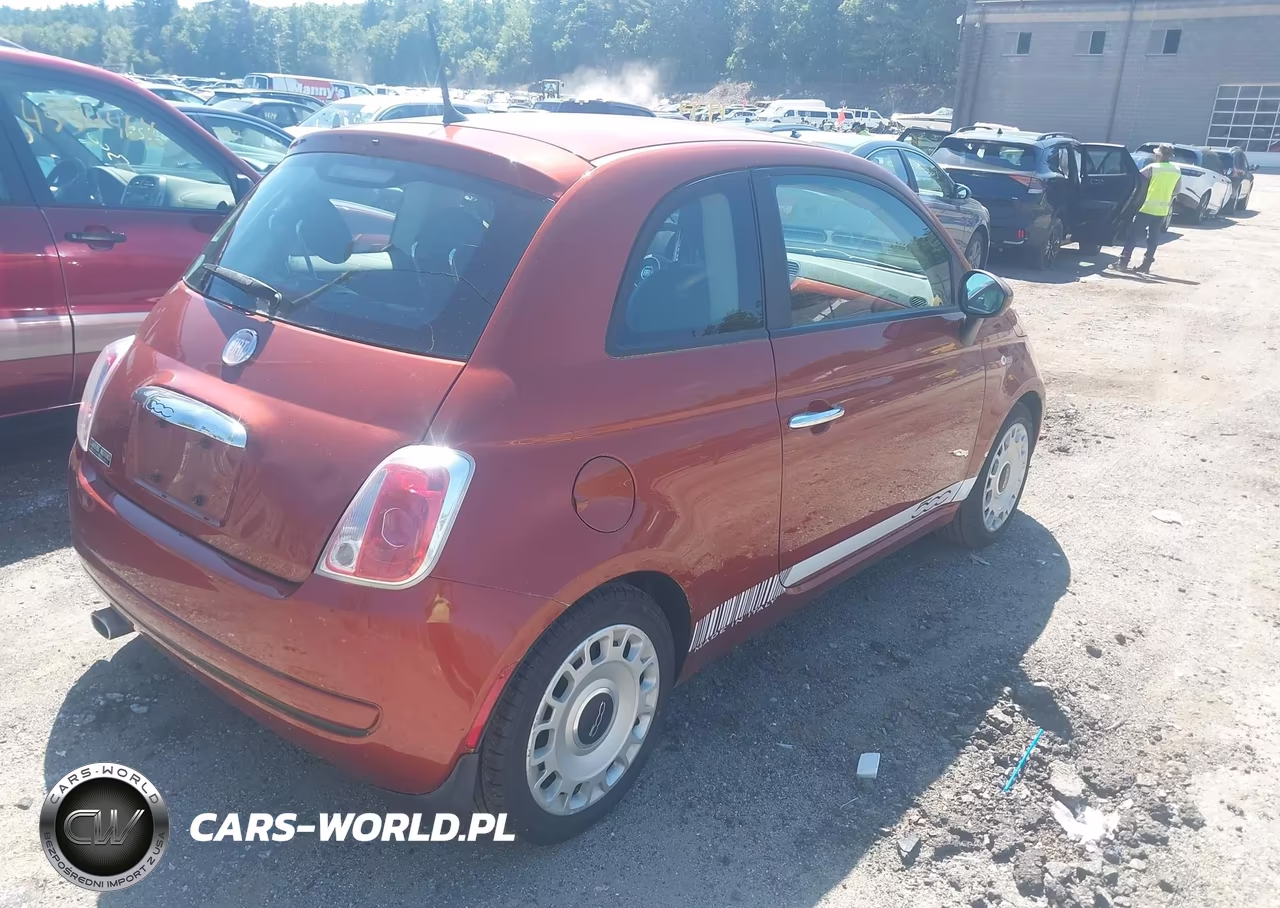 2012 Fiat 500 Pop VIN:3C3CFFAR8CT370121 - 4