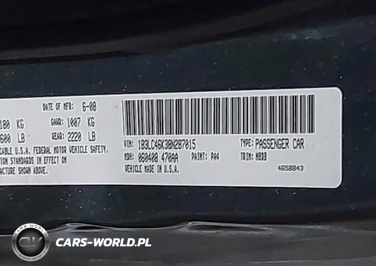2008 Dodge Avenger Se VIN:1B3LC46K38N287015 - 9