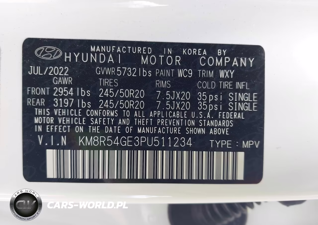 2023 Hyundai Palisade Limited VIN:KM8R54GE3PU511234 - 9