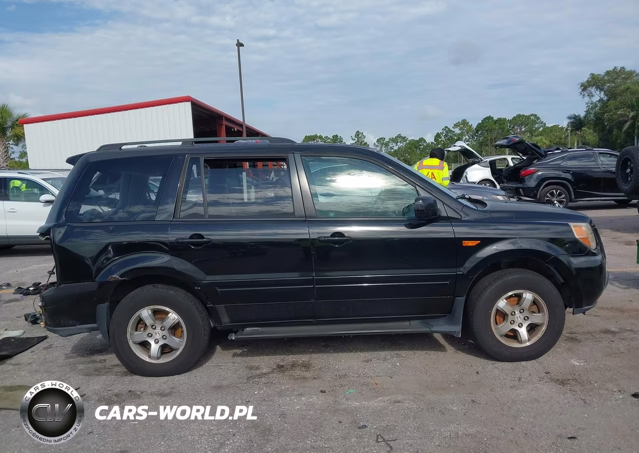 2007 Honda Pilot Ex-L VIN:2HKYF18727H519928 - 13