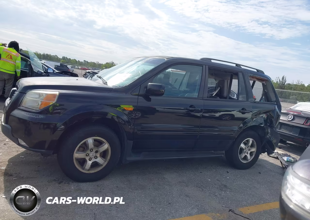 2007 Honda Pilot Ex-L VIN:2HKYF18727H519928 - 14