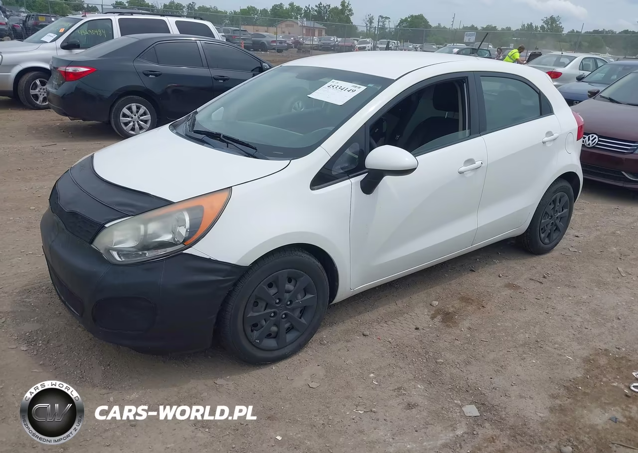 2013 Kia Rio Lx VIN:KNADM5A35D6224330 - 2