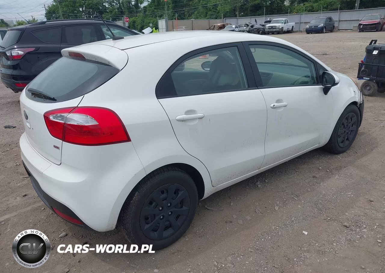 2013 Kia Rio Lx VIN:KNADM5A35D6224330 - 4