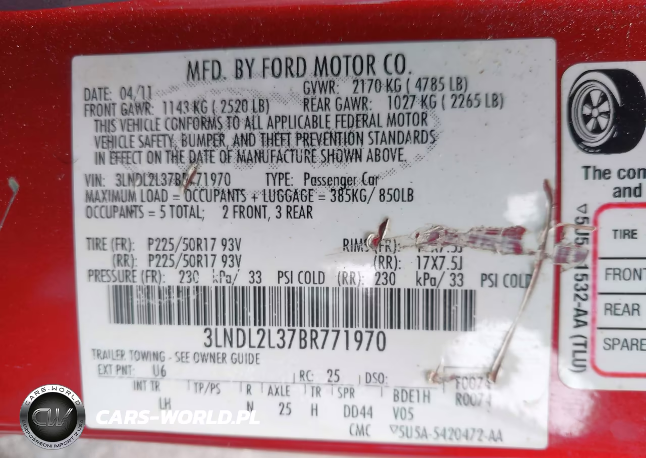 2011 Lincoln Mkz Hybrid VIN:3LNDL2L37BR771970 - 9