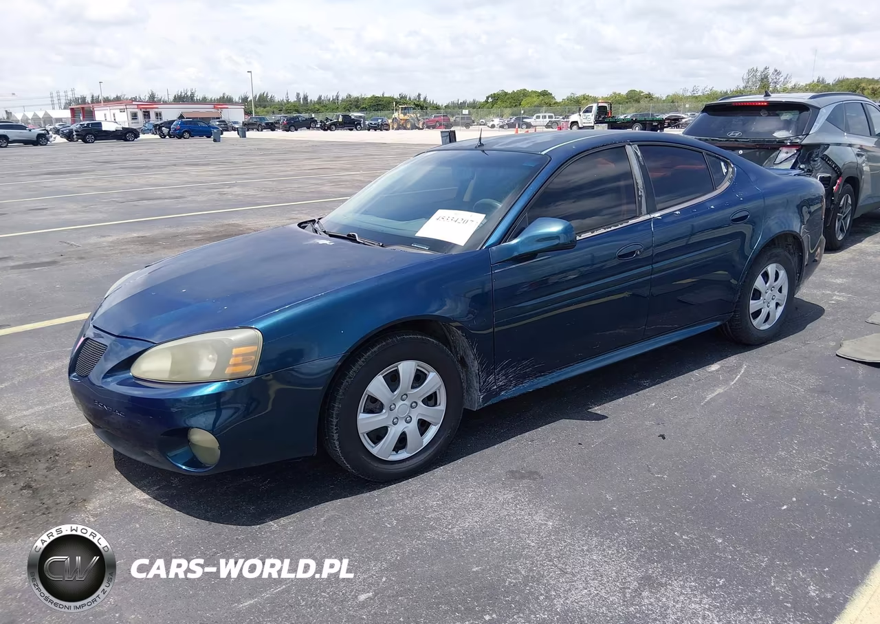 2005 Pontiac Grand Prix VIN:2G2WP522151355681 - 2