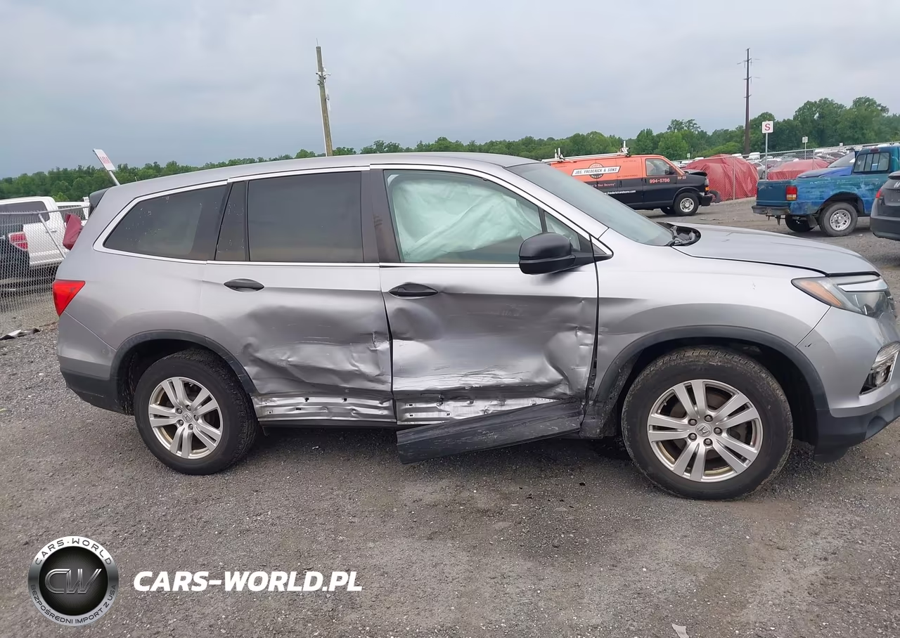 2017 Honda Pilot Lx VIN:5FNYF6H12HB056214 - 13