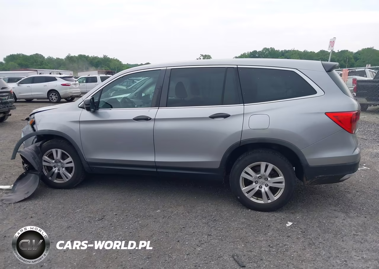 2017 Honda Pilot Lx VIN:5FNYF6H12HB056214 - 14