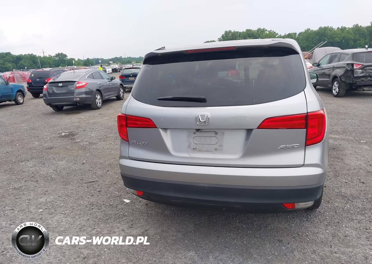 2017 Honda Pilot Lx VIN:5FNYF6H12HB056214 - 16