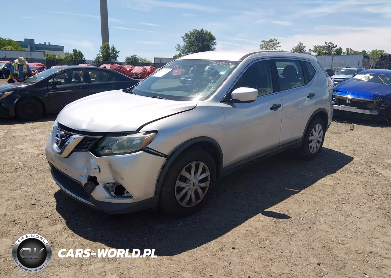 2016 Nissan Rogue S-Sl-Sv VIN:5N1AT2MT0GC753771 - 2